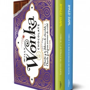 Estuche dorado de Willy Wonka (contiene: Charlie y la fábrica de chocolate y Charlie y el gran ascensor de cristal) ROALD DAHL 2026