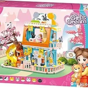 GIRLS DREAM CASA DE GATITOS 521 PZS
