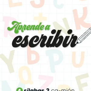 SILABAS 2:APRENDE A ESCRIBIR 2024