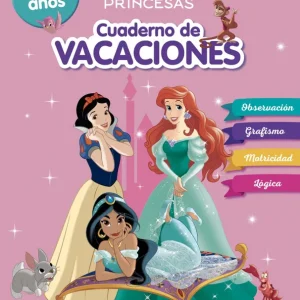 Princesas Disney. Cuaderno de vacaciones (3-4 años) (Disney. Cuaderno de vacaciones) Disney 2024