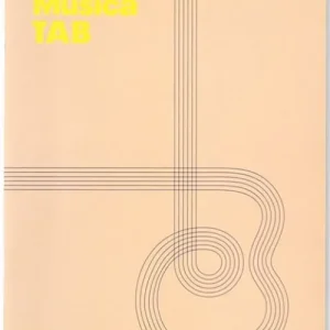 Cuaderno a4 musica tap para guitarra additio