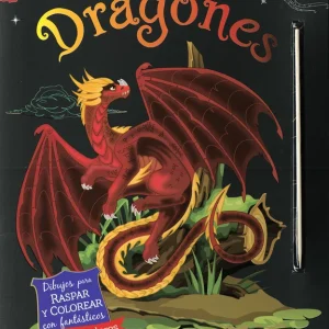 Dragones. Dibujos para raspar y colorear Ediciones, Susaeta 2023