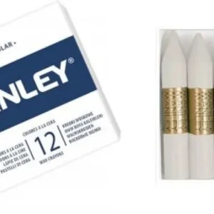 C/12 CERAS MANLEY UNICOLOR Nº1 BLANCO