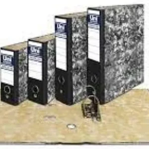C/12 CAJA ARCHIVADOR DE PALANCA 1/4 NOVOCLAS NEGRO