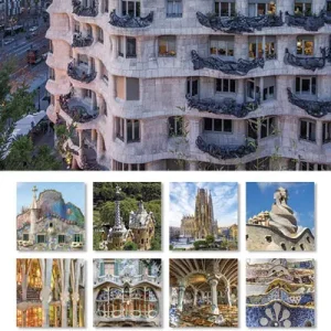 Cal. 2026 Pared (16x16 cm) Gaudí-2 B (Pedrera) AA.VV. 2025