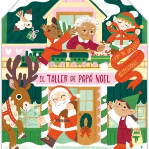 El taller de Papá Noel. Libro de Adviento desplegable Juan Abelló, Natàlia 2024