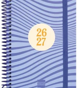 AGENDA ESCOLAR 26-27 4º SVH DIVA OLAS ESPIRAL