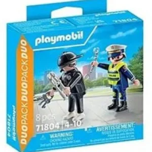 POLICIA Y LADRON PLAYMOBIL