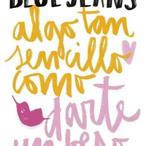 ALGO TAN SENCILLO COMO DARTE UN BESO Jeans, Blue 2018