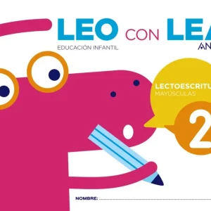 LEO CON LEA 2 MAYÚSCULAS 4 AÑOS AA.VV. 2017