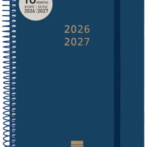 AGENDA ESCOLAR 26-27 E10 2DP 18M PRETTY ESPIRAL