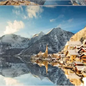 PUZZLE 1500 PIEZAS INVIERNO EN HALLSTATT