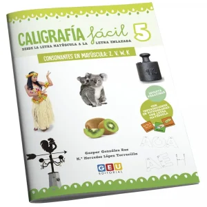 Caligrafia facil:consonantes en mayuscula z, v, w, k Gonzalez Rus, Gaspar