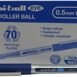 C/12+2 BOLIGRAFO UNI-BALL EYE MICRO AZUL 0,5MM UB-150E