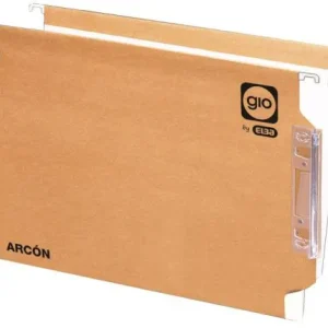 C/25 carpeta colgante a4 gio modelo arcon visor lateral kraft bicolor