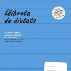 Llibreta de dictats primaria a4 64h