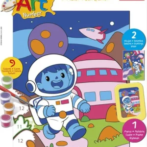 MAGIC ART NUMBER ART +6 ESCENA ESPACIAL
