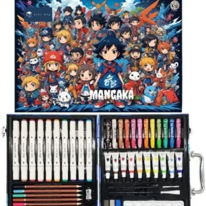 Set art studio artist manga con 53 piezas