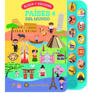 BUSCA Y ESCUCHA: PAISES DEL MUNDO AA.VV. 2024