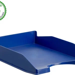 B/6 BANDEJA SOBREMESA PLASTICO COLOR AZUL 345X255X60MM