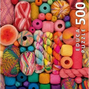 PUZZLE 500 PIEZAS HILOS