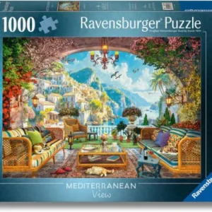 PUZZLE 2D 1000 PIEZAS TERRAZA MEDITERRANEA RAVENSBURGER