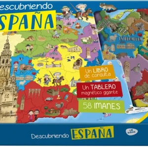 Descubriendo España - Atlas tablero magnético GIL, CARMEN 2023