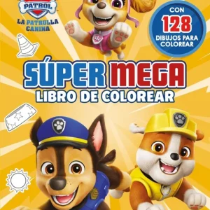 Paw Patrol / Patrulla Canina. Actividades - Súper mega libro de colorear Nickelodeon 2026