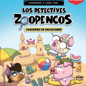 Los Detectives Zoopencos. Cuaderno de vacaciones. Empiezo 1.º de Primaria Mar Benegas 2026