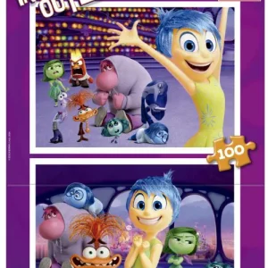 PUZZLE 2X100 PIEZAS INSIDE OUT 2