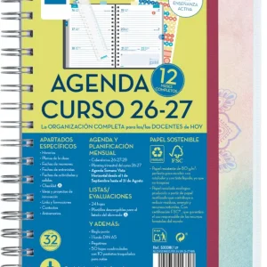AGENDA ESCOLAR 26-27 4º SVH MAGIS PERS MANDALA ESPIRAL