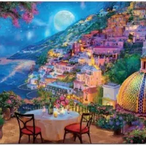 PUZZLE 2000 PIEZAS CITA NOCTURNA EN POSITANO