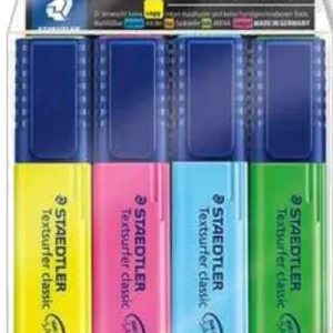 ESTUCHE 4 MARCADORES TETSURFER CLASSIC COLORES SURTIDOS