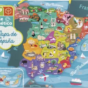 PUZLE MAGNETICO ESPAÑA 50 PIEZAS
