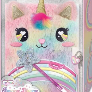 DIARIO ENCANTADOR DE PELUCHE RAINBOW HOT FOCUS