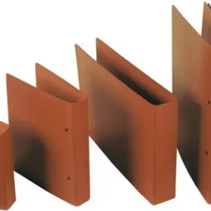 CARPETA Fº APAISADO 2 ANILLAS 25MM CARTON CUERO