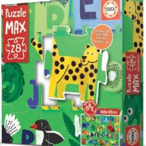 PUZZLE 28 PIEZAS MAX ALPHABET NATURE PIEZAS GIGANTES