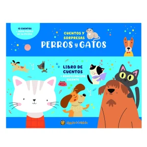 Perros y Gatos (Caja con Libro+Puzle) ('Cuentos y sorpresas') AA.VV. 2025