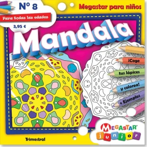 MANDALA JUNIOR COLOREA Y DISFRUTA 08 AA.VV 2022