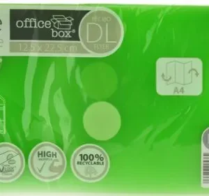 PAQ/10 SOBRE DL V-LOCK 125X225 MM VELCRO COLOR VERDE
