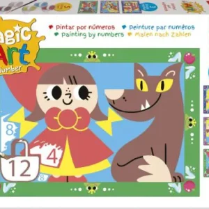 MAGIC ART NUMBER ART +4 CUENTOS CLASICOS
