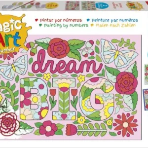MAGIC ART NUMBER ART +9 FLORES