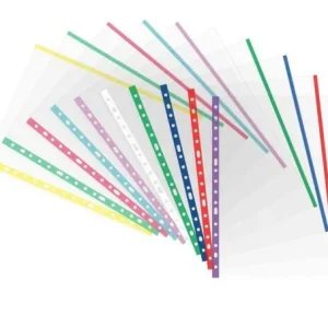 BOLSA 25 FUNDAS Fº MULTITALADRO PP CON INDICADOR COLOR SURT