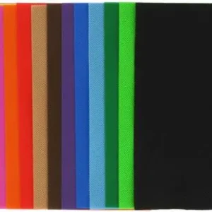 Rollo de tela no tejido 0,8x3m negro fixo kids