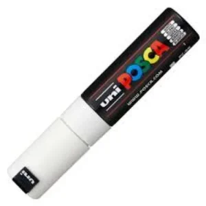 MARCADOR UNI-POSCA PC8K COLOR BLANCO PUNTA 8,0MM