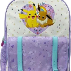 MOCHILA ADAPTABLE A TROLLEY POKEMON FLOWERS