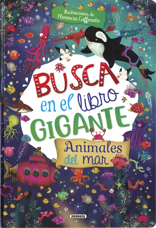 Busca en el libro gigante animales del mar Susaeta Ediciones 2024