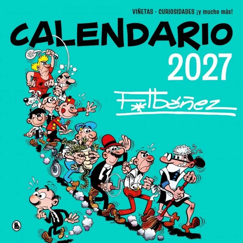 Calendario Ibáñez 2027 Francisco Ibáñez 2026