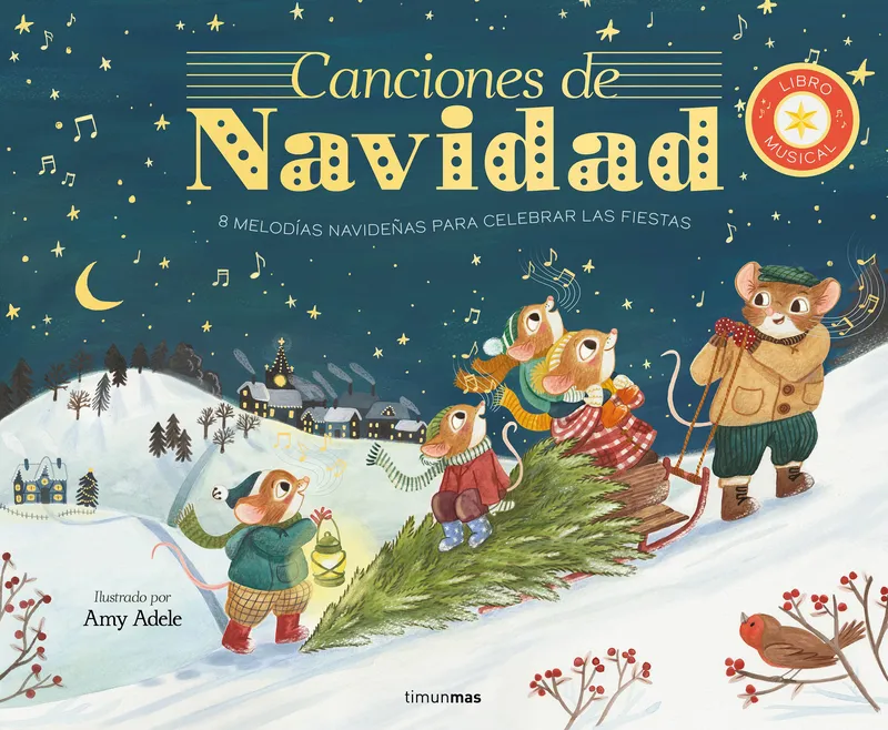 Canciones de Navidad. Libro musical Cotton, Katie 2023
