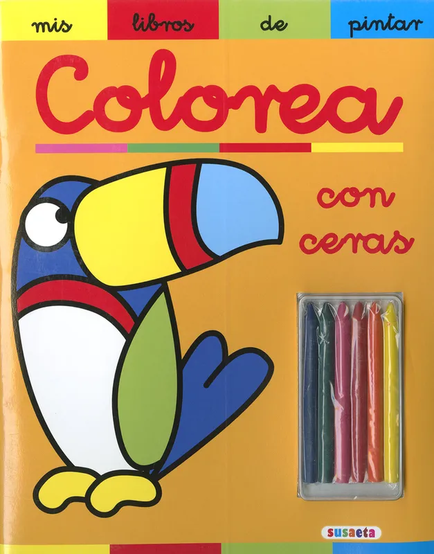 Colorea con ceras Susaeta, Equipo 2022